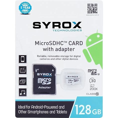 syrox 128 gb hafıza kartı